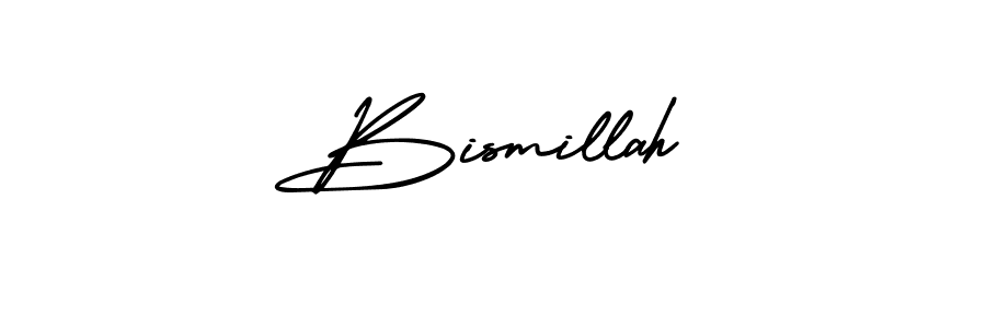 Use a signature maker to create a handwritten signature online. With this signature software, you can design (AmerikaSignatureDemo-Regular) your own signature for name Bismillah. Bismillah signature style 3 images and pictures png