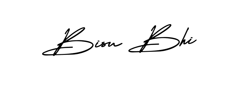 Also You can easily find your signature by using the search form. We will create Bisu Bhi name handwritten signature images for you free of cost using AmerikaSignatureDemo-Regular sign style. Bisu Bhi signature style 3 images and pictures png