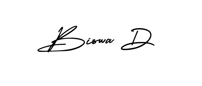 How to Draw Biswa D signature style? AmerikaSignatureDemo-Regular is a latest design signature styles for name Biswa D. Biswa D signature style 3 images and pictures png