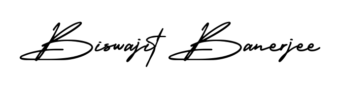 How to make Biswajit Banerjee name signature. Use AmerikaSignatureDemo-Regular style for creating short signs online. This is the latest handwritten sign. Biswajit Banerjee signature style 3 images and pictures png