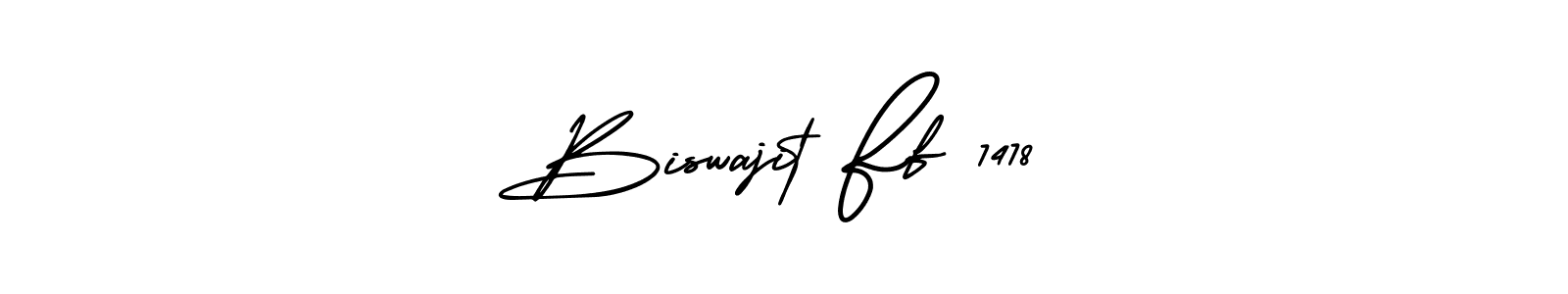 This is the best signature style for the Biswajit Ff 7478 name. Also you like these signature font (AmerikaSignatureDemo-Regular). Mix name signature. Biswajit Ff 7478 signature style 3 images and pictures png