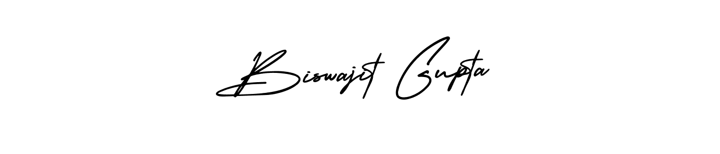 How to make Biswajit Gupta signature? AmerikaSignatureDemo-Regular is a professional autograph style. Create handwritten signature for Biswajit Gupta name. Biswajit Gupta signature style 3 images and pictures png