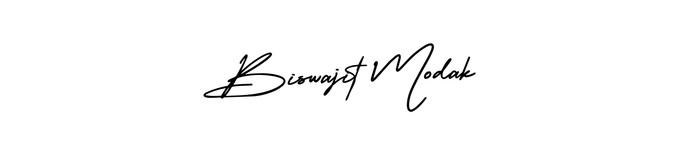 Make a beautiful signature design for name Biswajit Modak. Use this online signature maker to create a handwritten signature for free. Biswajit Modak signature style 3 images and pictures png