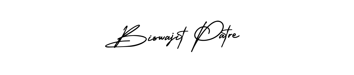 How to make Biswajit Patre signature? AmerikaSignatureDemo-Regular is a professional autograph style. Create handwritten signature for Biswajit Patre name. Biswajit Patre signature style 3 images and pictures png