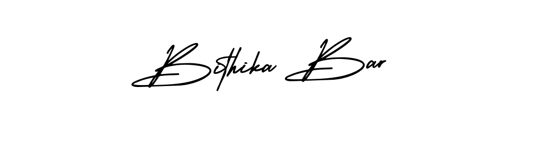 This is the best signature style for the Bithika Bar name. Also you like these signature font (AmerikaSignatureDemo-Regular). Mix name signature. Bithika Bar signature style 3 images and pictures png
