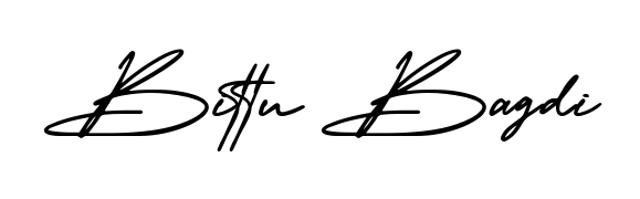 Check out images of Autograph of Bittu Bagdi name. Actor Bittu Bagdi Signature Style. AmerikaSignatureDemo-Regular is a professional sign style online. Bittu Bagdi signature style 3 images and pictures png