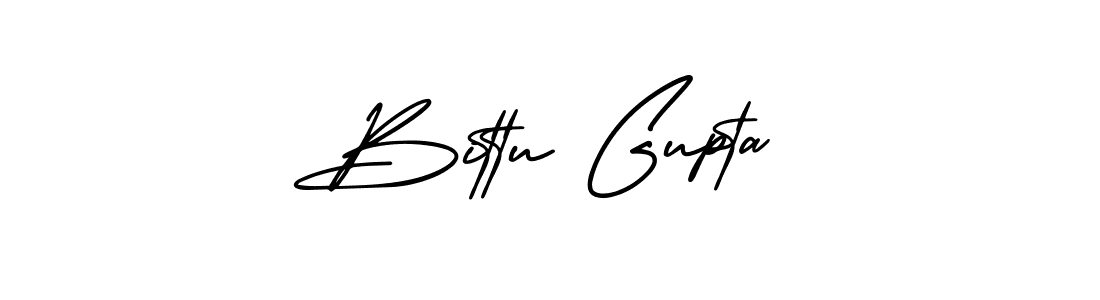 It looks lik you need a new signature style for name Bittu Gupta. Design unique handwritten (AmerikaSignatureDemo-Regular) signature with our free signature maker in just a few clicks. Bittu Gupta signature style 3 images and pictures png