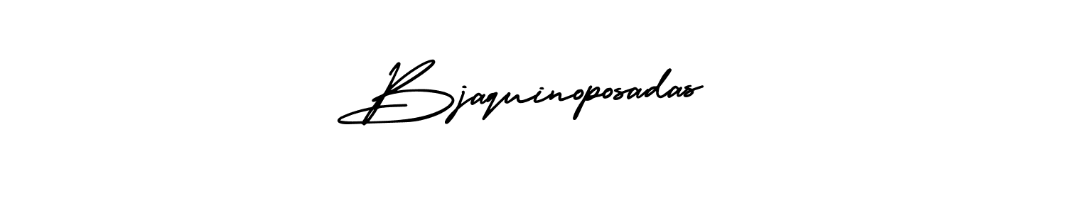 How to make Bjaquinoposadas signature? AmerikaSignatureDemo-Regular is a professional autograph style. Create handwritten signature for Bjaquinoposadas name. Bjaquinoposadas signature style 3 images and pictures png