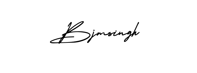 Best and Professional Signature Style for Bjmsingh. AmerikaSignatureDemo-Regular Best Signature Style Collection. Bjmsingh signature style 3 images and pictures png
