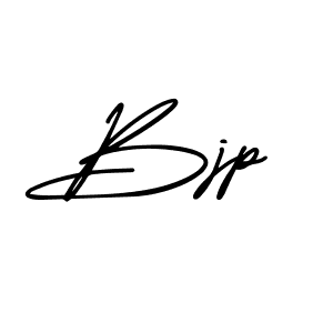 Design your own signature with our free online signature maker. With this signature software, you can create a handwritten (AmerikaSignatureDemo-Regular) signature for name Bjp. Bjp signature style 3 images and pictures png
