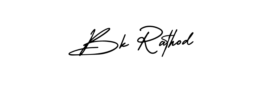 Make a short Bk Rathod signature style. Manage your documents anywhere anytime using AmerikaSignatureDemo-Regular. Create and add eSignatures, submit forms, share and send files easily. Bk Rathod signature style 3 images and pictures png