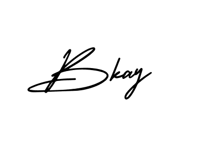 Similarly AmerikaSignatureDemo-Regular is the best handwritten signature design. Signature creator online .You can use it as an online autograph creator for name Bkay. Bkay signature style 3 images and pictures png