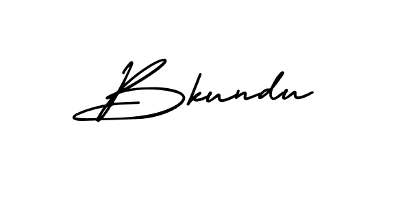 Use a signature maker to create a handwritten signature online. With this signature software, you can design (AmerikaSignatureDemo-Regular) your own signature for name Bkundu. Bkundu signature style 3 images and pictures png