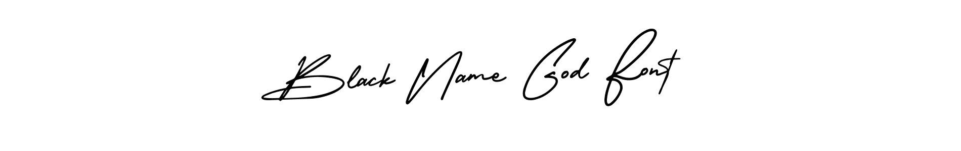 Create a beautiful signature design for name Black Name God Font. With this signature (AmerikaSignatureDemo-Regular) fonts, you can make a handwritten signature for free. Black Name God Font signature style 3 images and pictures png