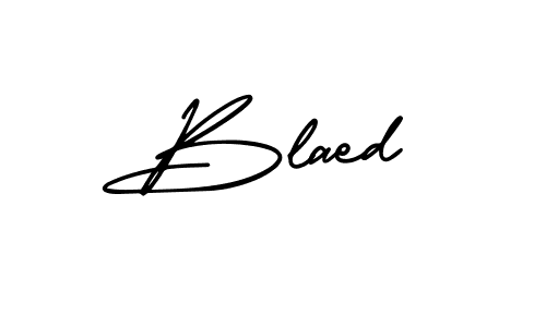 if you are searching for the best signature style for your name Blaed. so please give up your signature search. here we have designed multiple signature styles  using AmerikaSignatureDemo-Regular. Blaed signature style 3 images and pictures png