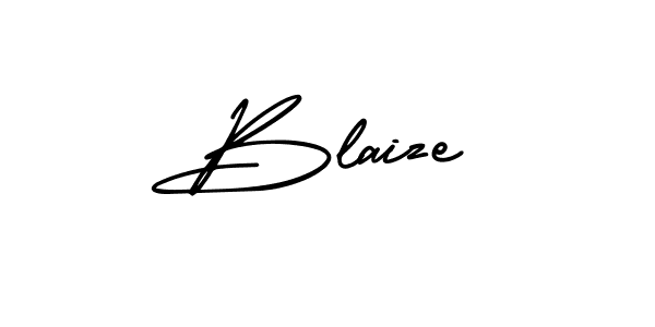 The best way (AmerikaSignatureDemo-Regular) to make a short signature is to pick only two or three words in your name. The name Blaize include a total of six letters. For converting this name. Blaize signature style 3 images and pictures png