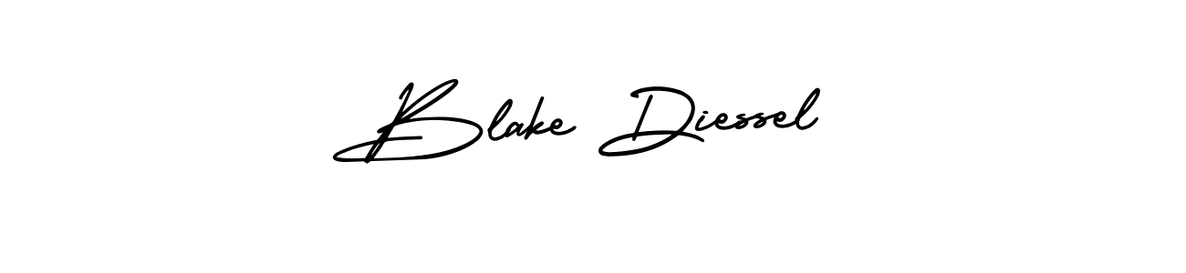 Create a beautiful signature design for name Blake Diessel. With this signature (AmerikaSignatureDemo-Regular) fonts, you can make a handwritten signature for free. Blake Diessel signature style 3 images and pictures png