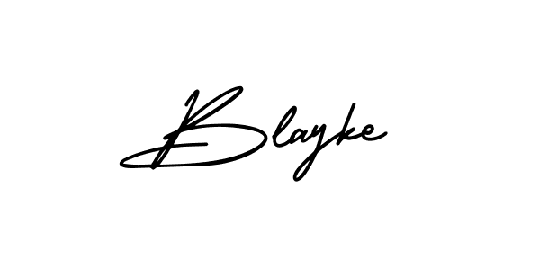 How to Draw Blayke signature style? AmerikaSignatureDemo-Regular is a latest design signature styles for name Blayke. Blayke signature style 3 images and pictures png