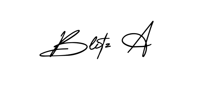 Best and Professional Signature Style for Blitz A. AmerikaSignatureDemo-Regular Best Signature Style Collection. Blitz A signature style 3 images and pictures png