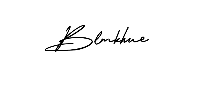 How to Draw Blmkhue signature style? AmerikaSignatureDemo-Regular is a latest design signature styles for name Blmkhue. Blmkhue signature style 3 images and pictures png