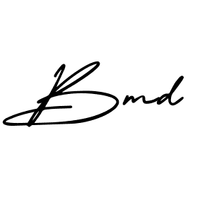 Similarly AmerikaSignatureDemo-Regular is the best handwritten signature design. Signature creator online .You can use it as an online autograph creator for name Bmd. Bmd signature style 3 images and pictures png