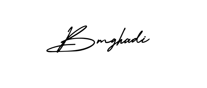 Make a beautiful signature design for name Bmghadi. Use this online signature maker to create a handwritten signature for free. Bmghadi signature style 3 images and pictures png
