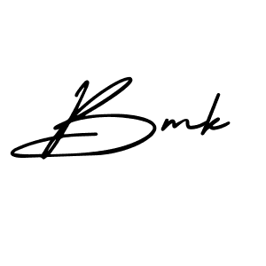 Also You can easily find your signature by using the search form. We will create Bmk name handwritten signature images for you free of cost using AmerikaSignatureDemo-Regular sign style. Bmk signature style 3 images and pictures png