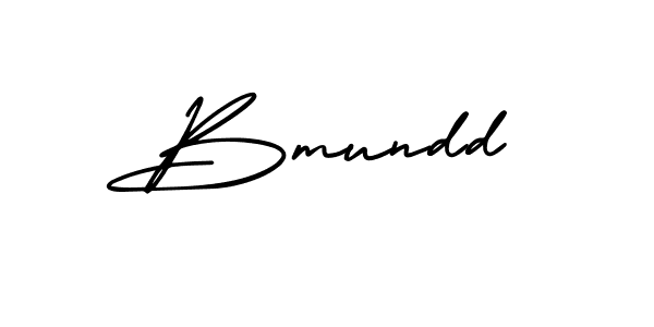 Also You can easily find your signature by using the search form. We will create Bmundd name handwritten signature images for you free of cost using AmerikaSignatureDemo-Regular sign style. Bmundd signature style 3 images and pictures png