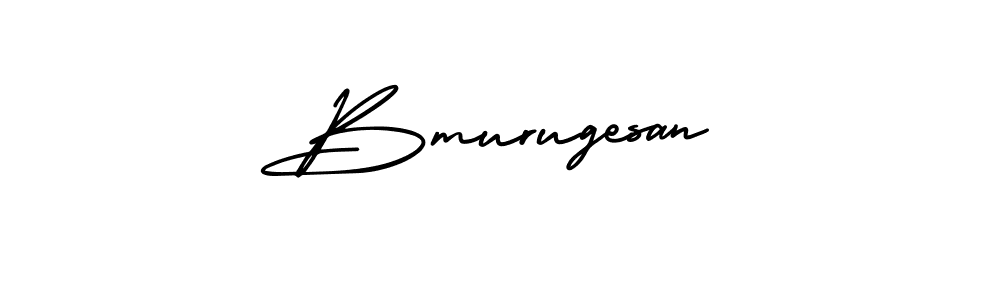 How to make Bmurugesan signature? AmerikaSignatureDemo-Regular is a professional autograph style. Create handwritten signature for Bmurugesan name. Bmurugesan signature style 3 images and pictures png