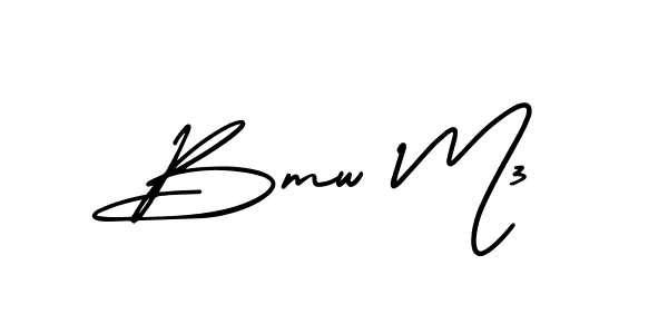 Bmw M3 stylish signature style. Best Handwritten Sign (AmerikaSignatureDemo-Regular) for my name. Handwritten Signature Collection Ideas for my name Bmw M3. Bmw M3 signature style 3 images and pictures png