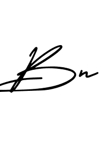 How to make Bn name signature. Use AmerikaSignatureDemo-Regular style for creating short signs online. This is the latest handwritten sign. Bn signature style 3 images and pictures png