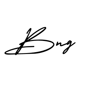 Create a beautiful signature design for name Bng. With this signature (AmerikaSignatureDemo-Regular) fonts, you can make a handwritten signature for free. Bng signature style 3 images and pictures png