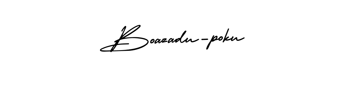 You can use this online signature creator to create a handwritten signature for the name Boazadu-poku. This is the best online autograph maker. Boazadu-poku signature style 3 images and pictures png