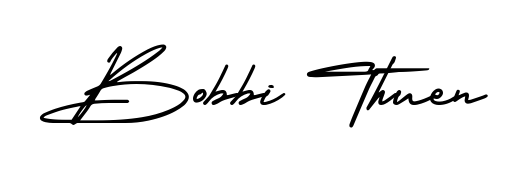 Quickly download Bobbi Thuen name signature in high-resolution PNG using AmerikaSignatureDemo-Regular style. Ready to insert into PDFs and online applications. Bobbi Thuen signature style 3 images and pictures png
