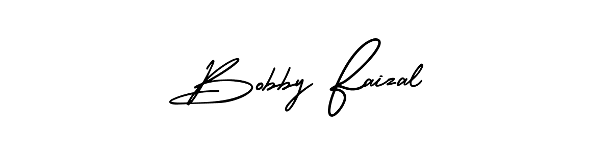 Best and Professional Signature Style for Bobby Faizal. AmerikaSignatureDemo-Regular Best Signature Style Collection. Bobby Faizal signature style 3 images and pictures png