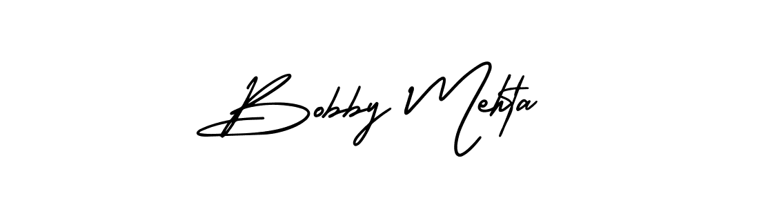 How to Draw Bobby Mehta signature style? AmerikaSignatureDemo-Regular is a latest design signature styles for name Bobby Mehta. Bobby Mehta signature style 3 images and pictures png