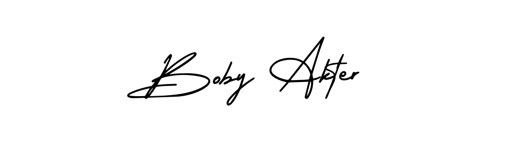 Here are the top 10 professional signature styles for the name Boby Akter. These are the best autograph styles you can use for your name. Boby Akter signature style 3 images and pictures png