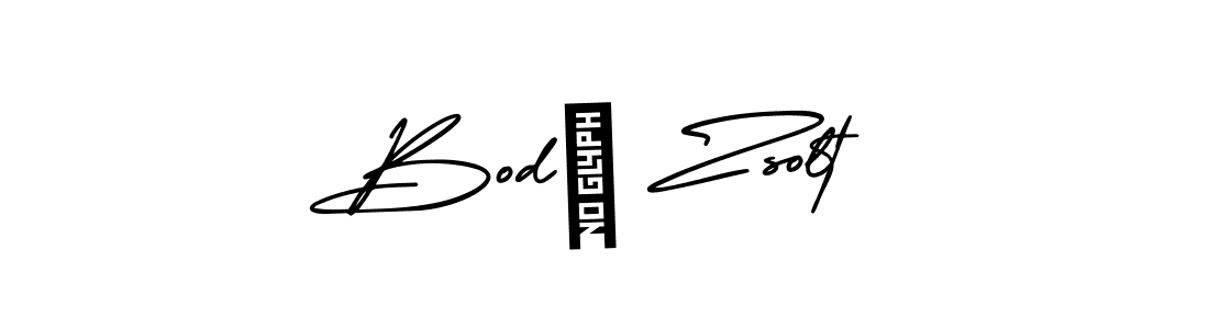 Use a signature maker to create a handwritten signature online. With this signature software, you can design (AmerikaSignatureDemo-Regular) your own signature for name Bodó Zsolt. Bodó Zsolt signature style 3 images and pictures png