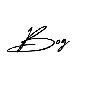 Make a beautiful signature design for name Bog. With this signature (AmerikaSignatureDemo-Regular) style, you can create a handwritten signature for free. Bog signature style 3 images and pictures png