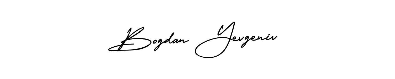 Also You can easily find your signature by using the search form. We will create Bogdan Yevgeniv name handwritten signature images for you free of cost using AmerikaSignatureDemo-Regular sign style. Bogdan Yevgeniv signature style 3 images and pictures png