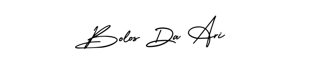 AmerikaSignatureDemo-Regular is a professional signature style that is perfect for those who want to add a touch of class to their signature. It is also a great choice for those who want to make their signature more unique. Get Bolos Da Ari name to fancy signature for free. Bolos Da Ari signature style 3 images and pictures png