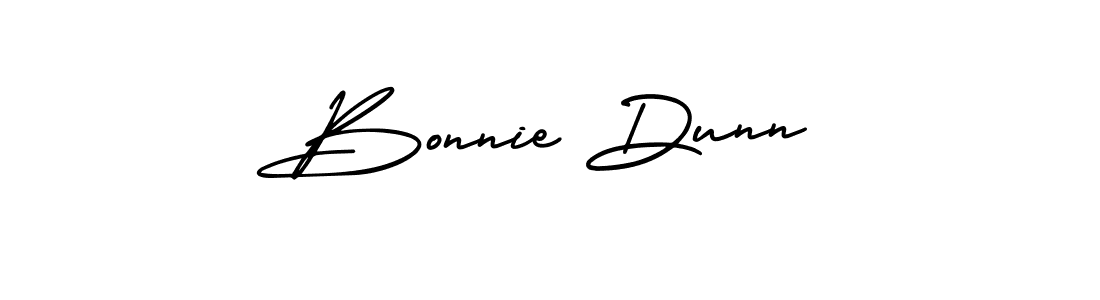 Make a beautiful signature design for name Bonnie Dunn. With this signature (AmerikaSignatureDemo-Regular) style, you can create a handwritten signature for free. Bonnie Dunn signature style 3 images and pictures png