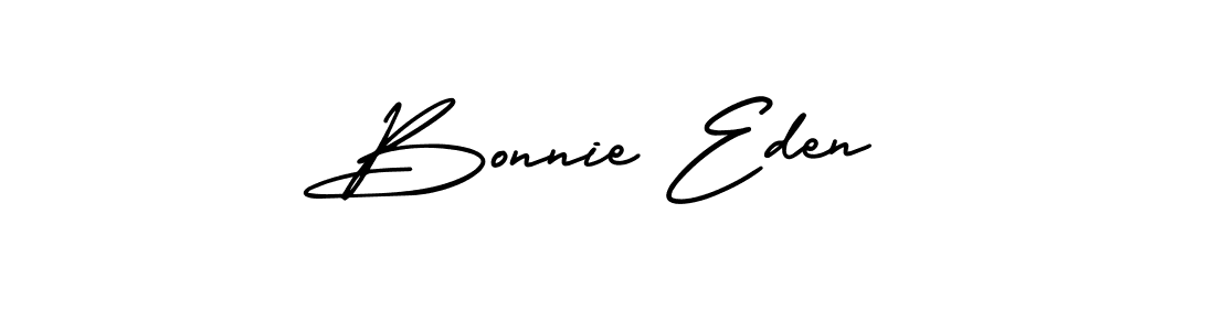 Best and Professional Signature Style for Bonnie Eden. AmerikaSignatureDemo-Regular Best Signature Style Collection. Bonnie Eden signature style 3 images and pictures png