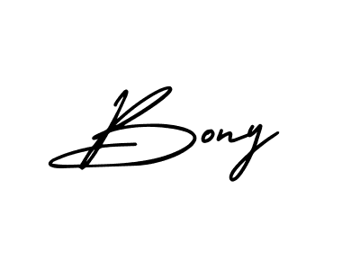 Also we have Bony name is the best signature style. Create professional handwritten signature collection using AmerikaSignatureDemo-Regular autograph style. Bony signature style 3 images and pictures png