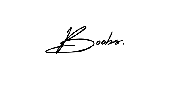 if you are searching for the best signature style for your name Boobs.. so please give up your signature search. here we have designed multiple signature styles  using AmerikaSignatureDemo-Regular. Boobs. signature style 3 images and pictures png