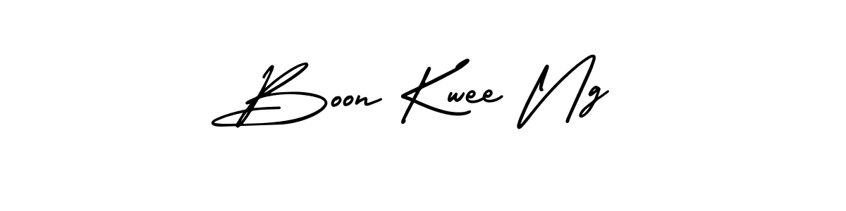 Create a beautiful signature design for name Boon Kwee Ng. With this signature (AmerikaSignatureDemo-Regular) fonts, you can make a handwritten signature for free. Boon Kwee Ng signature style 3 images and pictures png