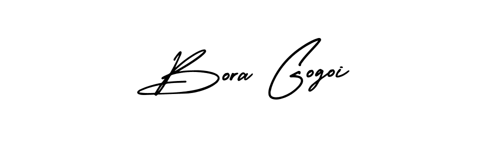 AmerikaSignatureDemo-Regular is a professional signature style that is perfect for those who want to add a touch of class to their signature. It is also a great choice for those who want to make their signature more unique. Get Bora Gogoi name to fancy signature for free. Bora Gogoi signature style 3 images and pictures png