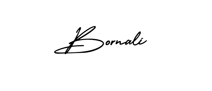 Make a beautiful signature design for name Bornali. Use this online signature maker to create a handwritten signature for free. Bornali signature style 3 images and pictures png