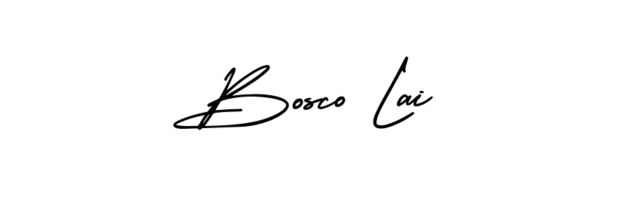 Create a beautiful signature design for name Bosco Lai. With this signature (AmerikaSignatureDemo-Regular) fonts, you can make a handwritten signature for free. Bosco Lai signature style 3 images and pictures png