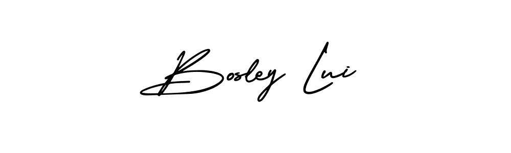 Similarly AmerikaSignatureDemo-Regular is the best handwritten signature design. Signature creator online .You can use it as an online autograph creator for name Bosley Lui. Bosley Lui signature style 3 images and pictures png